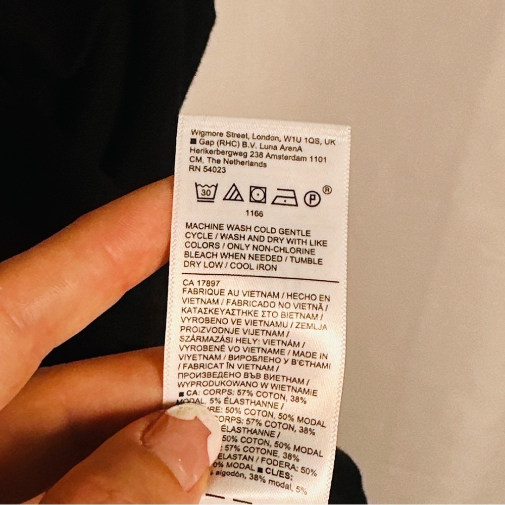 Athleta Della Dress Cotton Modal Ruched Tank LBD Athleisure SP Black - Picture 6 of 10